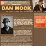 Dan Mock - web design by Janine Stoll Media