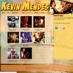 Kevin Mendes - website by Janine Stoll Media www.janinestollmedia.com
